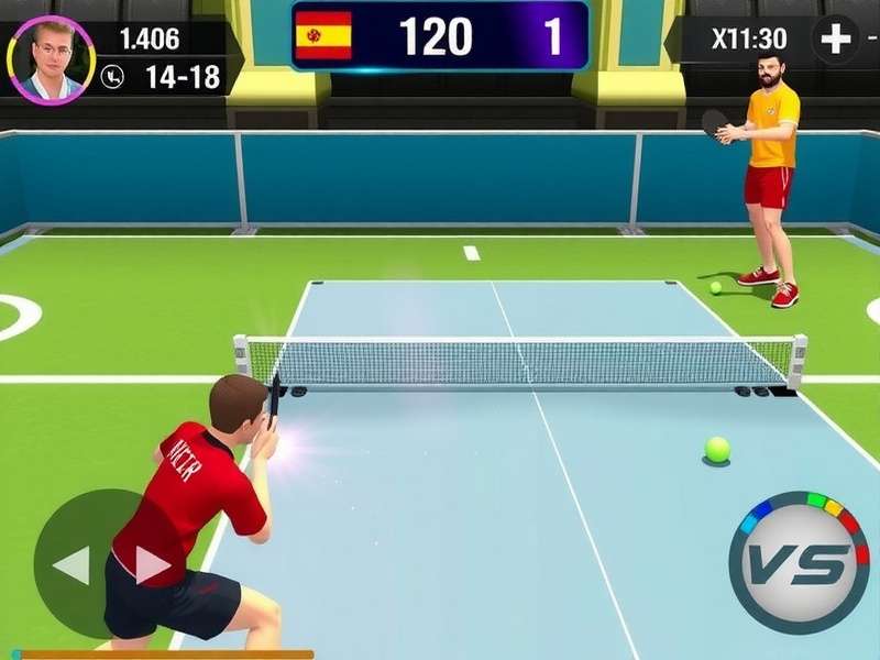 Table Tennis Titan Gameplay Screenshot